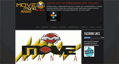 Desktop Screenshot of movemaniaradio.it